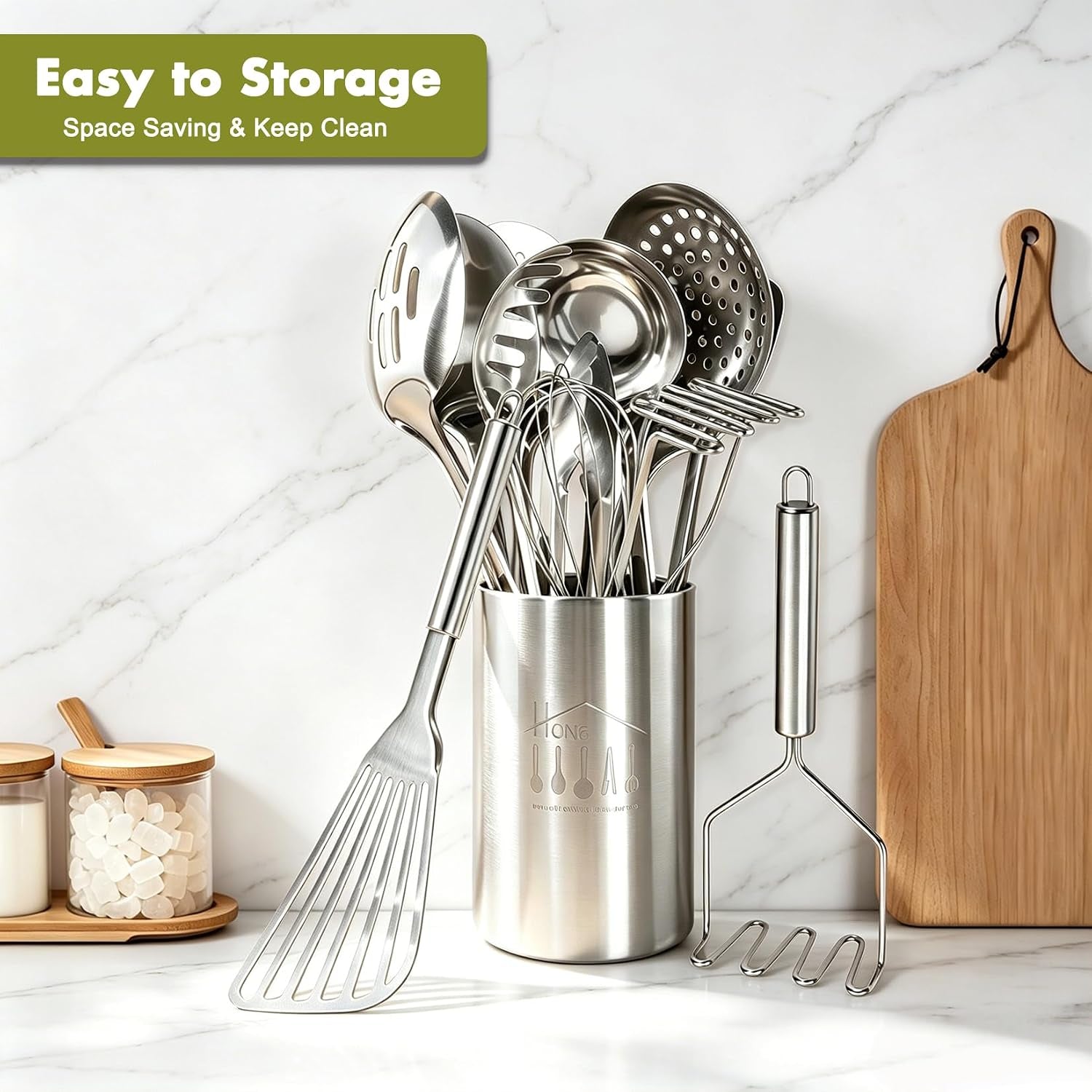 stainless-steel-kitchen-utensils-set-12pcs-cooking-utensils-set-with-holder-heat-resistant-kitchen-tool-set-for-cooking-with-turners-potato-masher-spatula-spoons-tongs-whisk