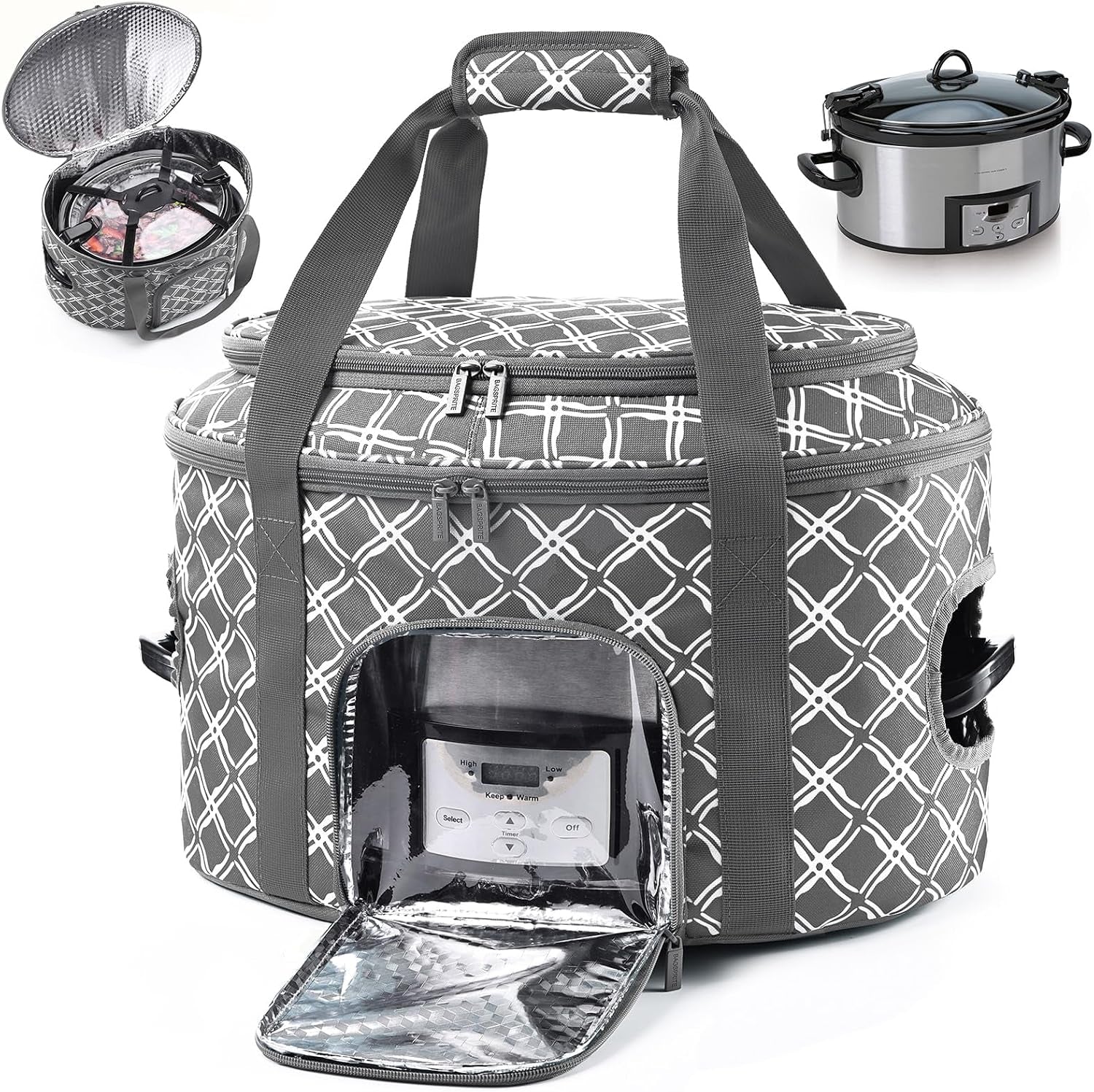 double-layer-slow-cooker-carrying-case-for-crock-pot-6-8-quart-insulated-crockpot-carrier-with-adjustable-lid-straps-portable-slow-cooker-travel-bag-for-potluck-parties-family-gatherings