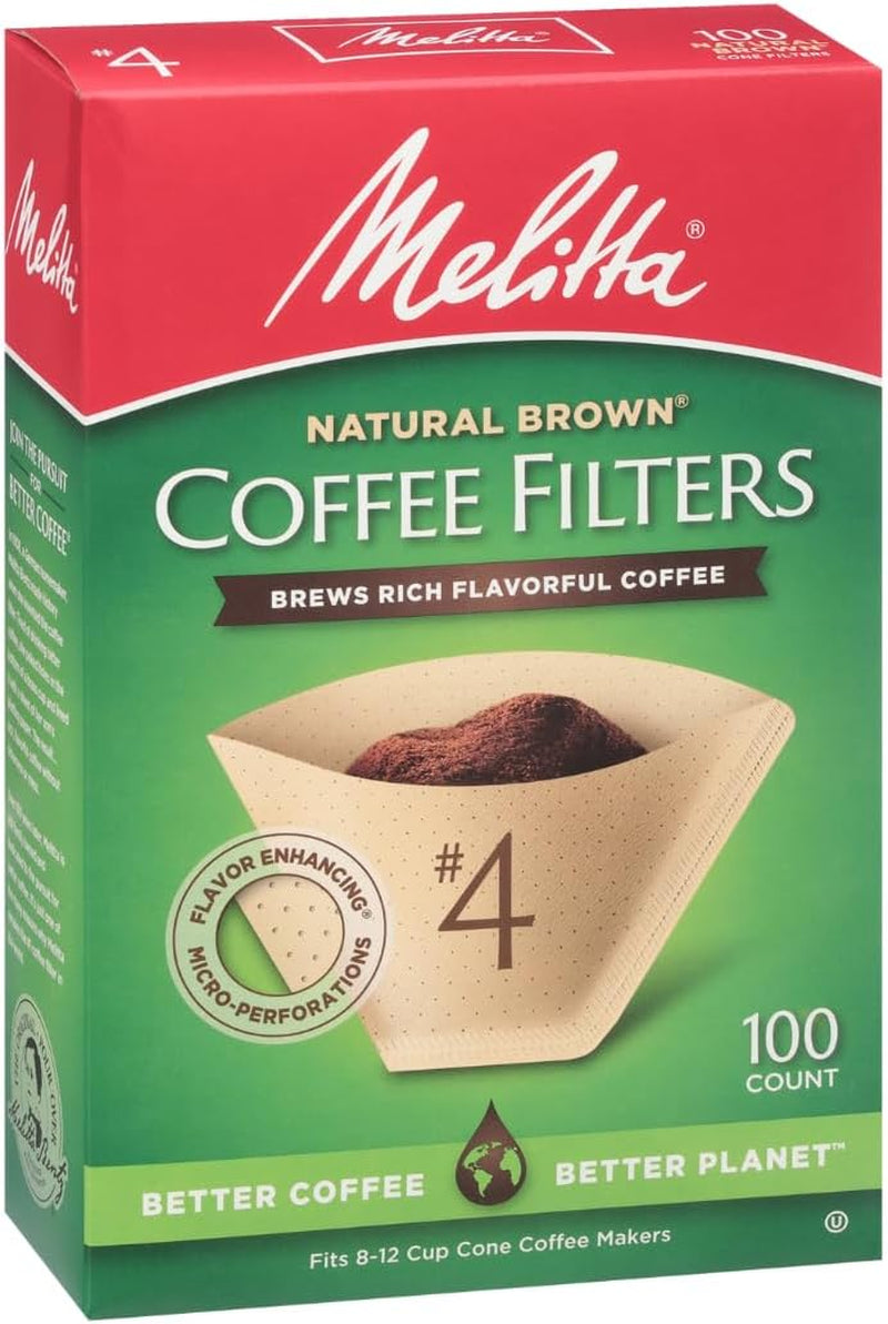 melitta-4-unbleached-coffee-filters-premium-natural-brown-flavor-enhancing-coffee-filters-for-8-12-cup-coffee-makers-kosher-certified-compostable-100-count-pack-of-3