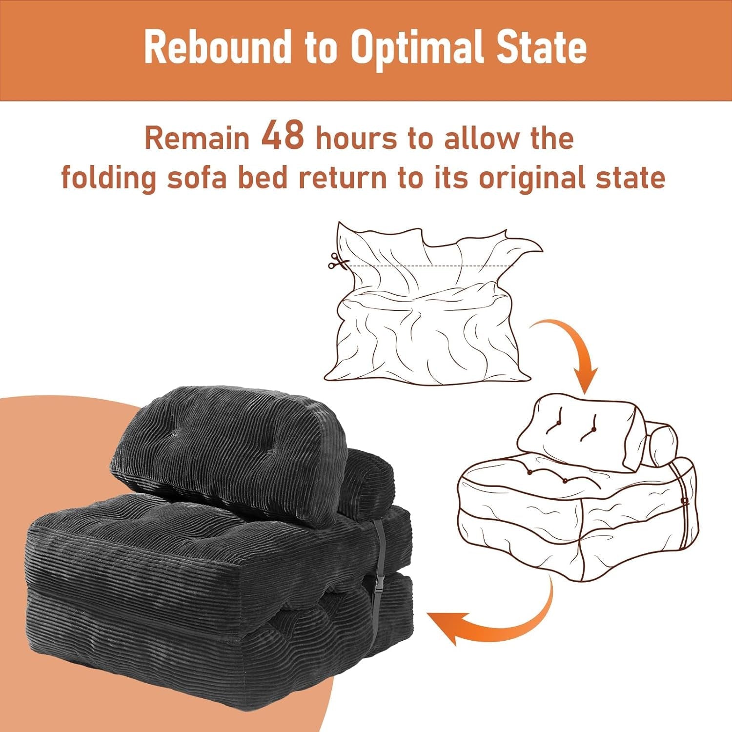 folding-sofa-bed-convertible-sleeper-chair-with-back-support-and-pillow