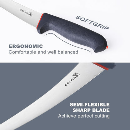 6 Inch Boning Knife, Curved Butcher Knife for Meat Cutting2