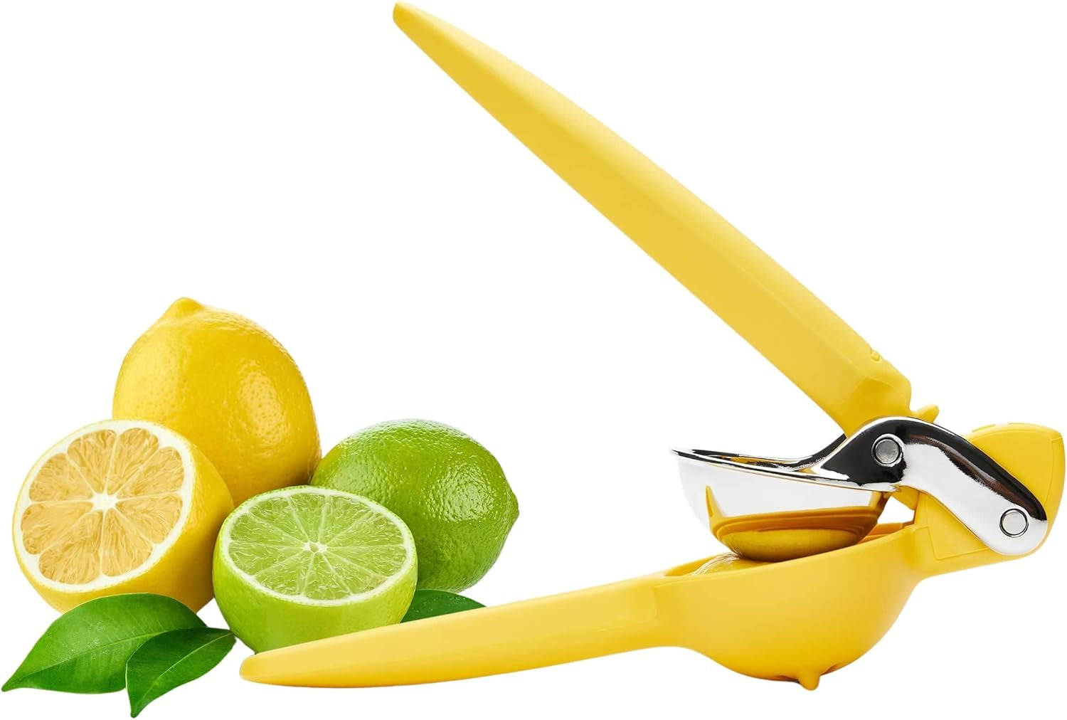 freshforce-lemon-squeezer-citrus-juicer-manual-hand-press-with-dual-gear-power-for-maximum-juice-extraction-durable-yellow