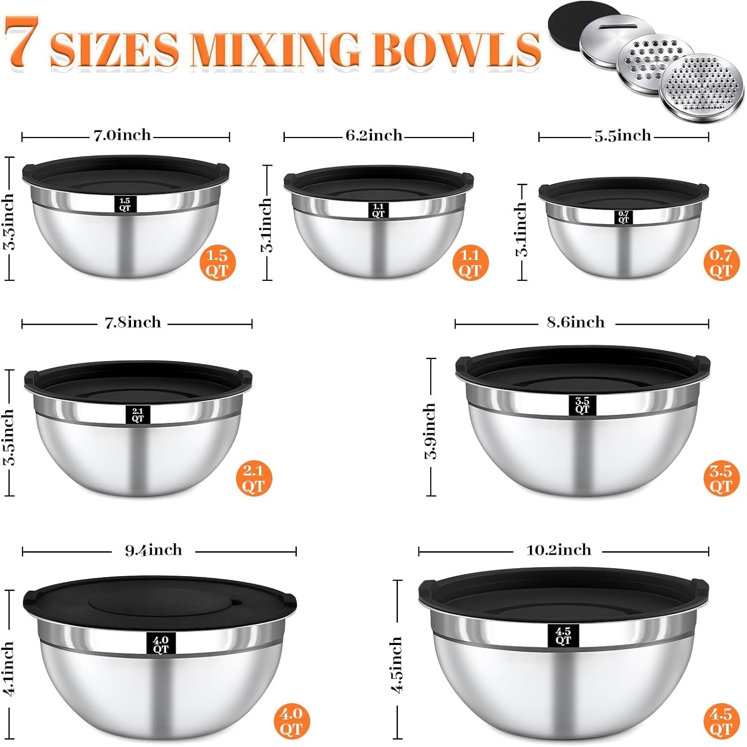 21pcs-mixing-bowls-with-lids-set-7-nesting-mixing-bowls-3-graters-11-baking-tools-lids-stainless-steel-mixing-bowls-for-mixing-baking-size-0-7-1-1-1-5-2-1-3-5-4-4-5-qt-black