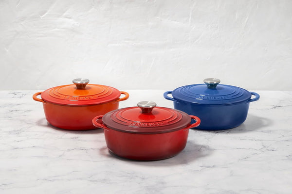 Le Creuset Cast Iron Shallow round Dutch Oven, 2.75Qt, Oyster4