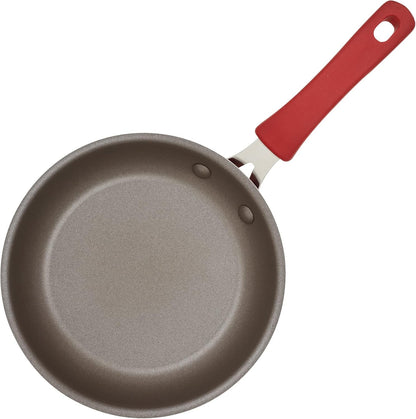 Cook + Create Nonstick Frying Pan/Skillet, 8.5 Inch, Red10