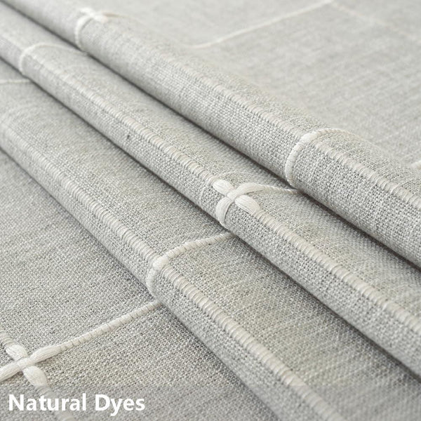 Cotton Square Tablecloth 70 X 70 Grey Fabric Farmhouse Cloth Tablecloths Outdoor Table Cloth for Picnic Table Cover (Grey,70"X70",Square)3