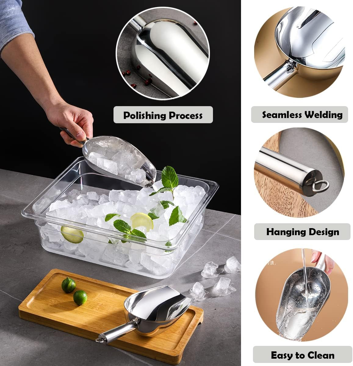 metal-ice-scoop-6-oz-kitchen-ice-scooper-for-ice-maker-small-food-scoops-for-bar-party-wedding-pet-dog-food-stainless-steel-silver