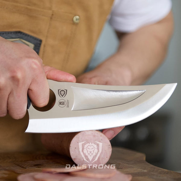 Chef & Utility Knife - 7 Inch - Multi-Purpose - the Venator - Gladiator Series R - 7CR17MOV High Carbon Steel - Razor Sharp Cooking Knife Gift- G10 Handle - W/Sheath - NSF Certified8