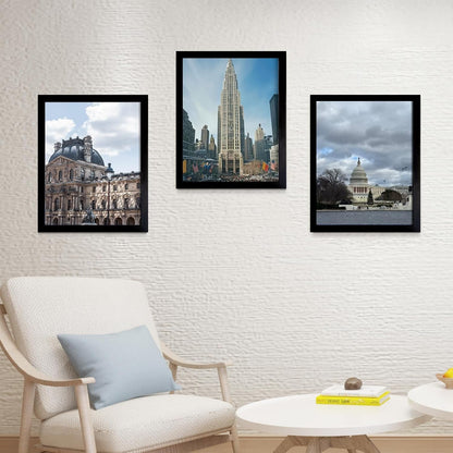 11X14 Picture Frame Wall Hanging Photo Frame, Black, 5 Pack4