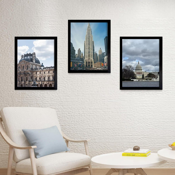 11X14 Picture Frame Wall Hanging Photo Frame, Black, 5 Pack4