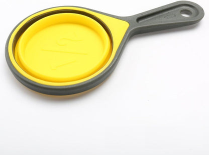 Collapsible Silicone Measuring Cups with 60Ml/80Ml/125Ml/250Ml - 4 Piece Set Kitchen Measuring Tools (4 Colors)3