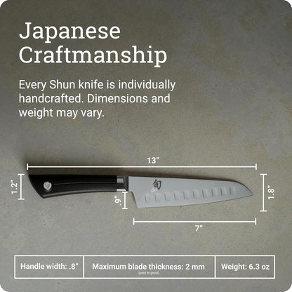 Shun Sora 7" Hollow Ground Santoku Knife5