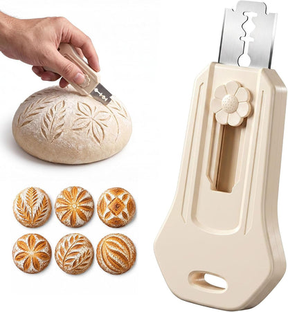 Bread Lame Sourdough Scoring Tool, Dual Sided Magnetic Bread Knife1