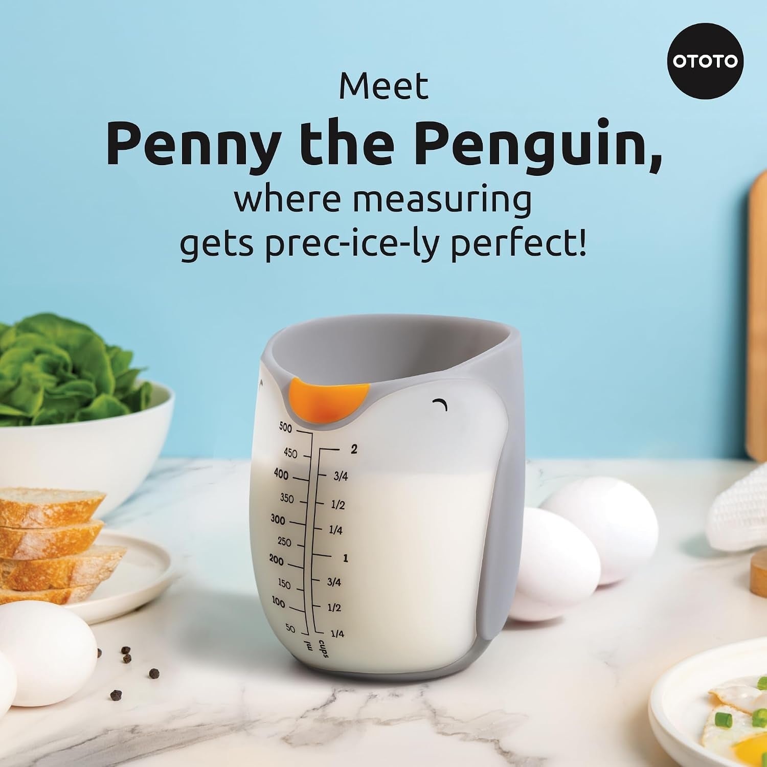 penny-penguin-silicone-measuring-cups-for-cooking-500ml-cute-measuring-cups-for-baking-bpa-free-microwave-safe-penguin-gifts-cute-kitchen-accessories-funny-white-elephant-gifts