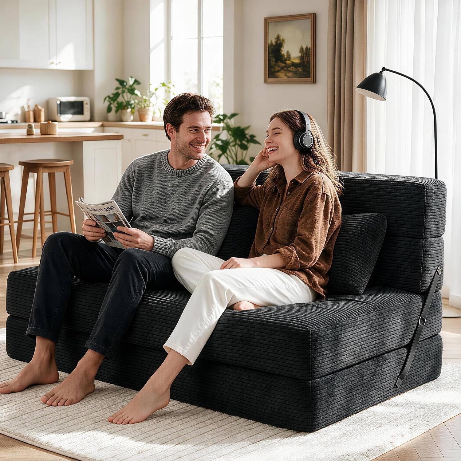convertible-sofa-bed-loveseat-folding-floor-futon-sleeper-sofa-couch-bed