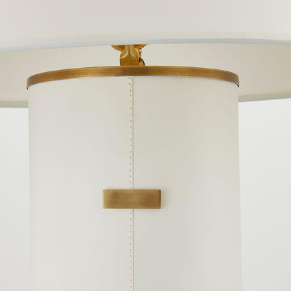 Bond 1-Light Table Lamp | Patina Brass Finish | Made of Steel | 26" Overall Height | PTL1326-PBR6