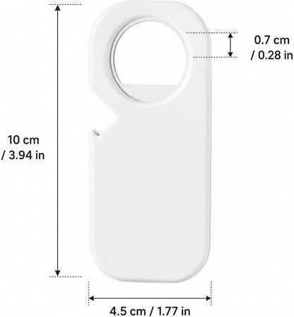 3-In-1 Magnetic Bottle Opener, Can Opener & More, White Stainless Steel Manual Kitchen Tool for Beer Soda Cans, Wall Mount & Portable for Home, Camping, Bar （1Pc)2