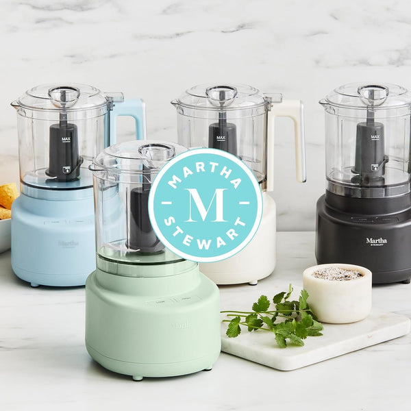 3 Cup Electric Vegetable Chopper, Mini Food Processor, Navy | 24Oz Bpa-Free Bowl, Stainless Steel Blades, Pour Spout, Dice, Puree, Mince, Chop Vegetables & Herbs, Dishwasher-Safe Parts12