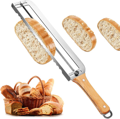 Adjustable Bread Slicer for Homemade Bread New Manual Sourdough Bread Knife1