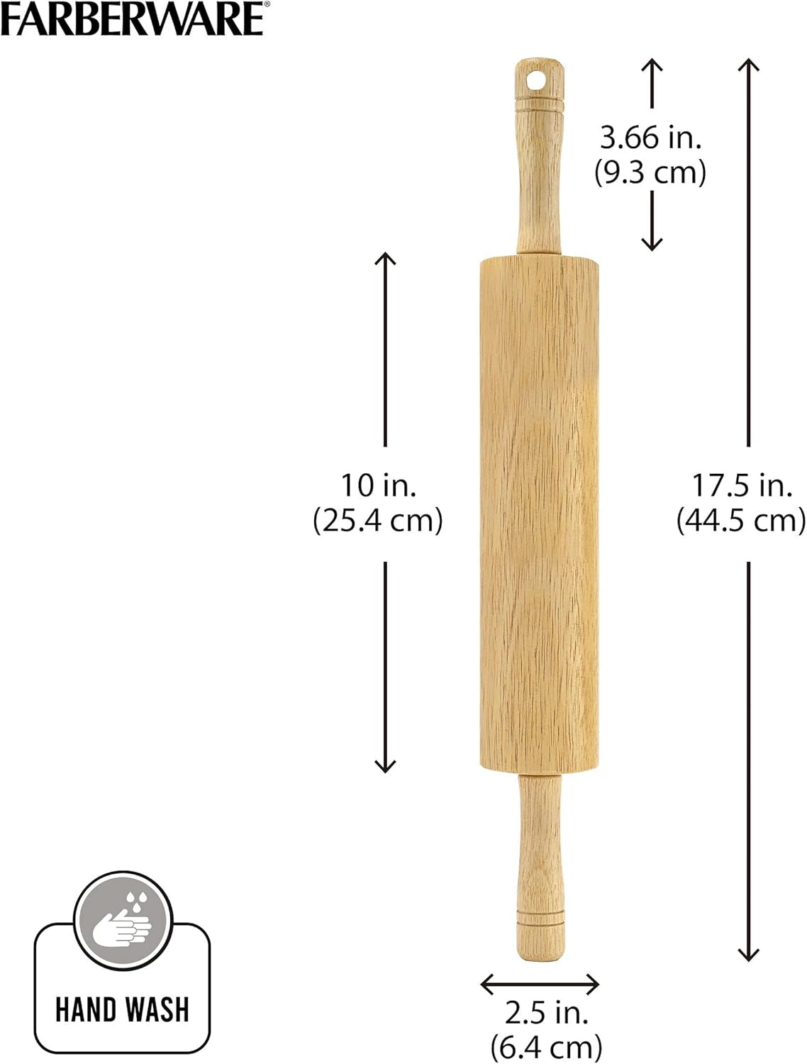 classic-wood-rolling-pin-18-inch-hardwood-dough-roller-for-baking-pizza-pies-pastry-and-cookies-ergonomic-handles-kitchen-essential