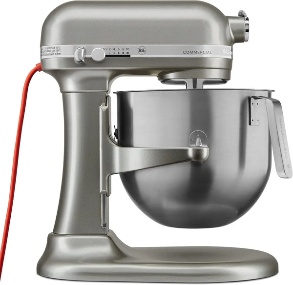 Kitchenaid KSM8990CU 8-Quart Commercial Countertop Mixer, 10-Speed, Gear-Driven, Contour Silver1