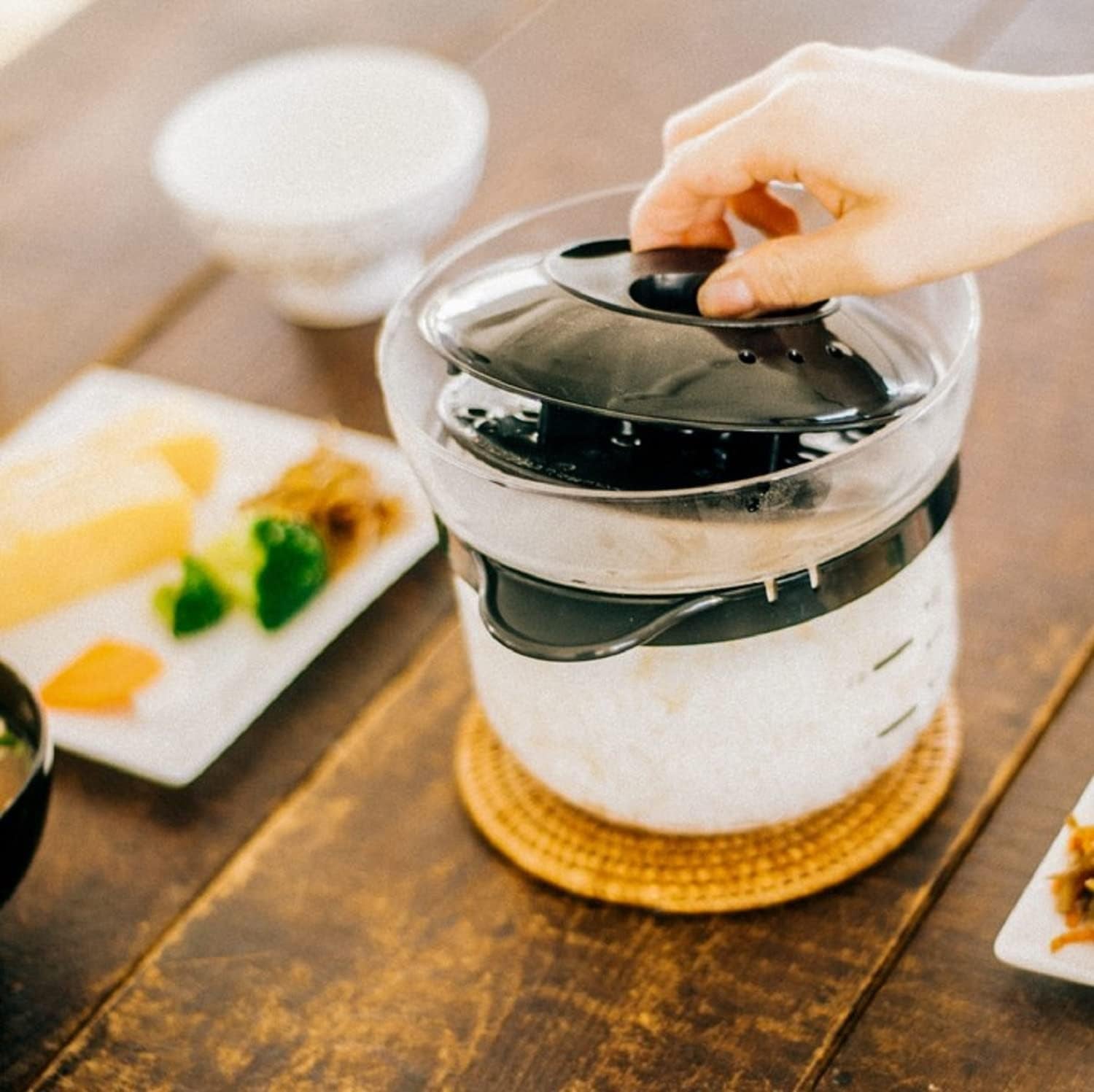 xrcn-2-b-glass-microwave-rice-pot-1-to-2-cups-for-microwaves-black-1-to-2-cups-made-in-japan