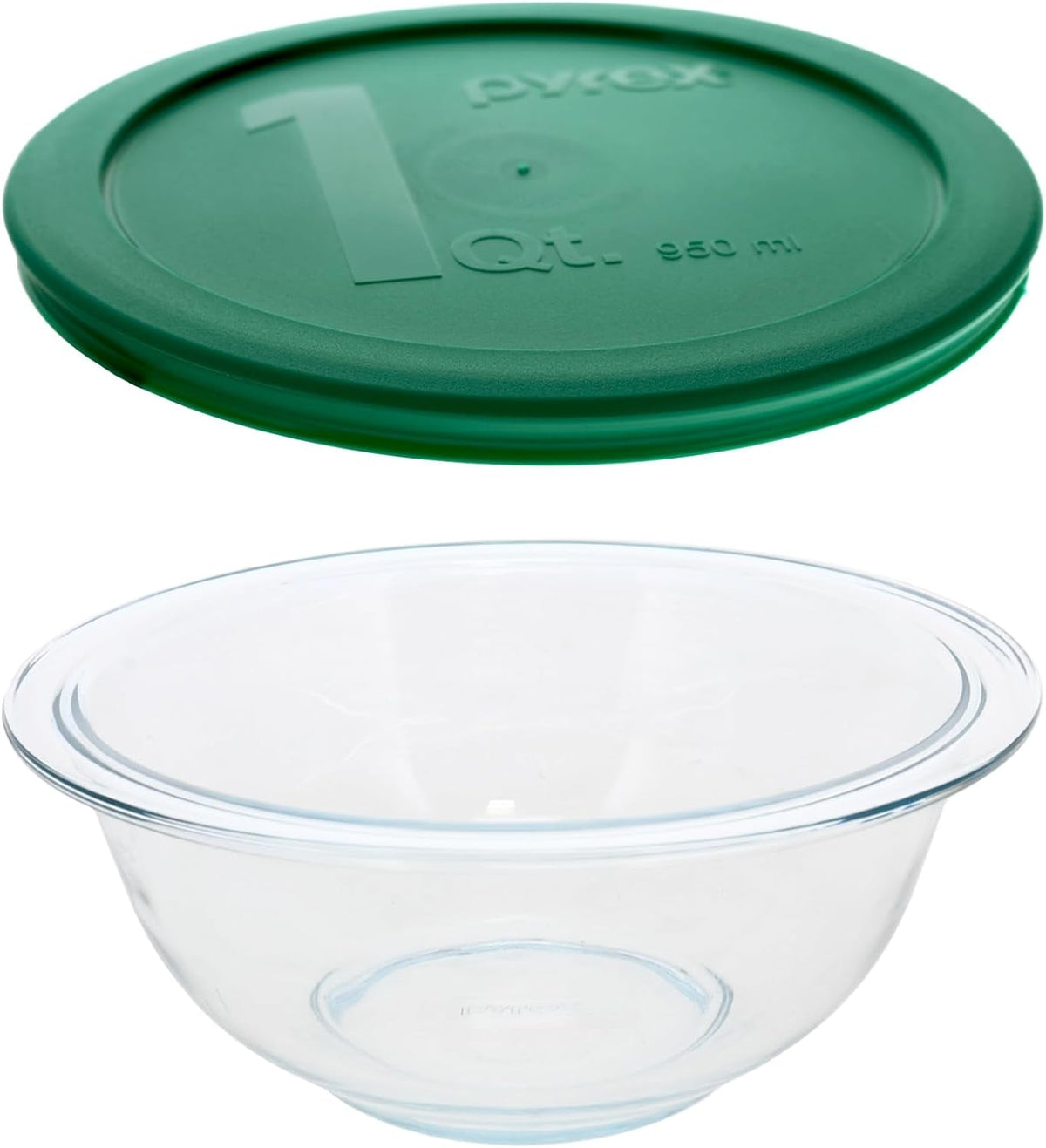 322-1-quart-glass-mixing-bowl-with-322-pc-green-lid-made-in-usa