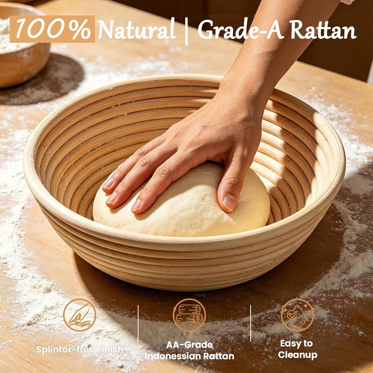 sourdough-starter-kit-sourdough-bread-baking-supplies-banneton-bread-proofing-basket-with-starter-jar-dough-whisk-scrapers-recipe-round-bread-proofing-basket-for-bread-baking