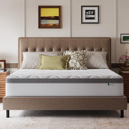 12 Inch King Size Mattress, Hybrid Medium Mattress, Pressure Relief1