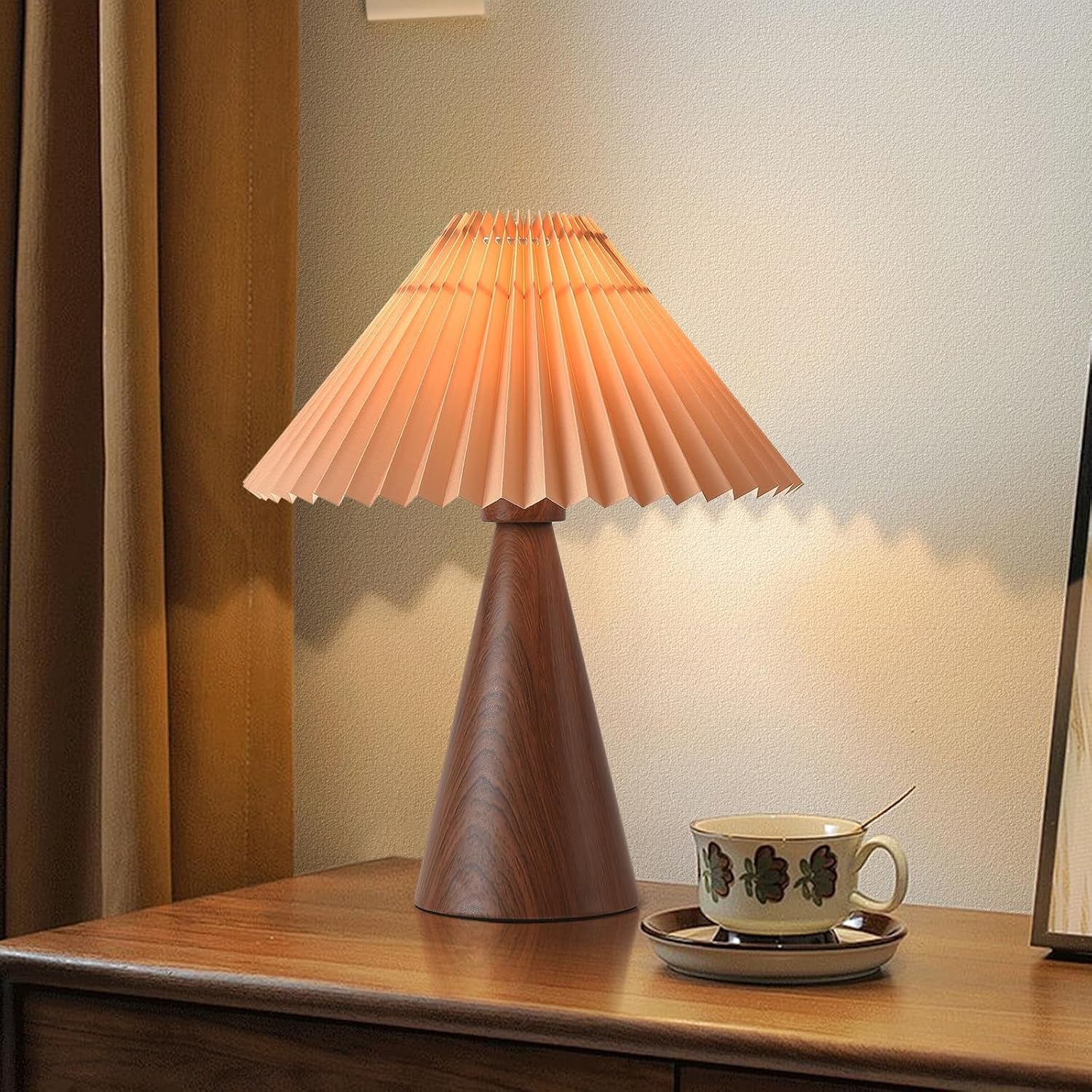 wood-small-table-lamp-mini-cute-table-lamp-pleated-table-lamp-wooden-grain-bedroom-lamps-for-nightstand-small-scalloped-lamp-shade-table-lamps-for-small-spaces-for-bedroom-living-room
