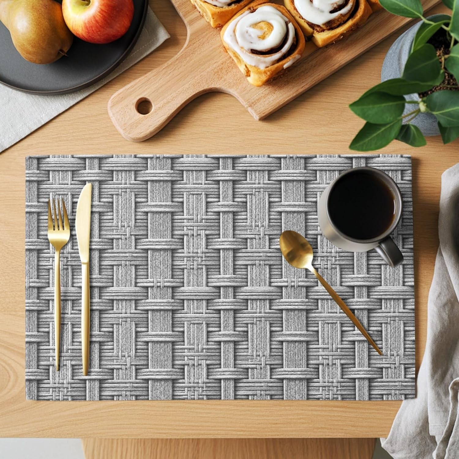 woven-basket-placemats-set-of-6-rustic-minimalist-slate-gray-textured-weave-lattice-13x19-inch-washable-non-slip-linen-table-mats-placemats-for-dining-table-party-kitchen-decor