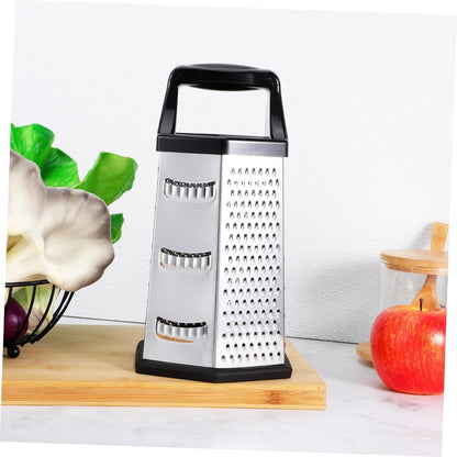 One Kitchen Tool Sided Vegetable Slicer Cheese Shredder Peeler Ginger Potato Cutter Garlic Grater Non-Slip Base Comfortable Handling7