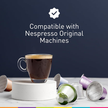 Coffee for Nespresso Original Machine 120 Pods Certified Genuine Espresso Variety Pack Pods Compatible with Nespresso Original5