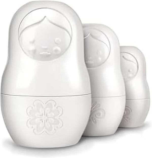 Genuine Fred M-CUPS Matryoshka Measuring Cups, Set of 6, Russian Doll Nesting Measuring Cups, White1