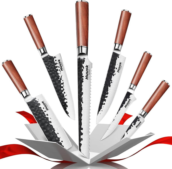Japanese Chef Knife Set 6 Pcs, Kitchen Knives Set with Gift Box8