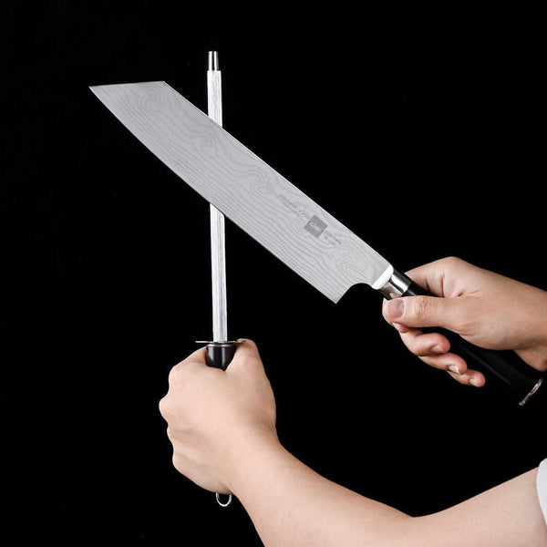 8 Inch Chef Knife Set with Diamond Sharpener - Sharp Kitchen Knife9
