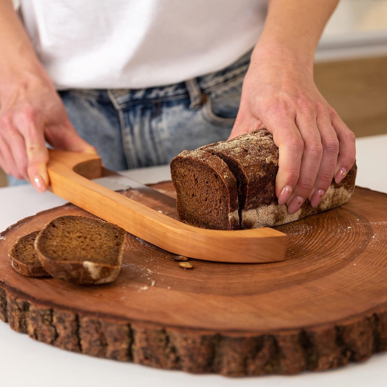 wooden-bread-bow-knife-cherry-16-bagel-sourdough-slicer-cutter