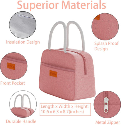 Leakproof Bento Box & Insulated Lunch Bag Set for School and Work5