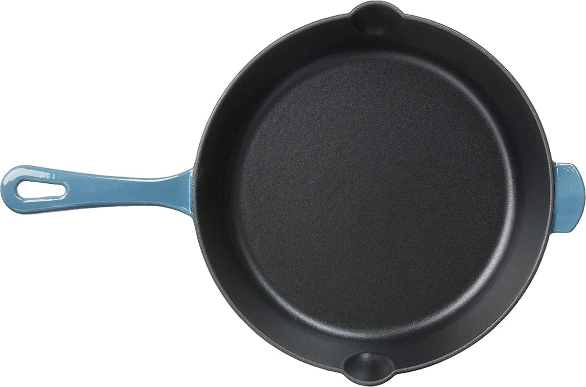 ci22-24bg-chefs-classic-enameled-cast-iron-round-fry-pan-10-inch-provencal-blue