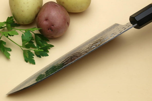 VG10 46 Layers Hammered Damascus Santoku Japanese Multipurpose Chef Knife (Ambrosia Handle)5
