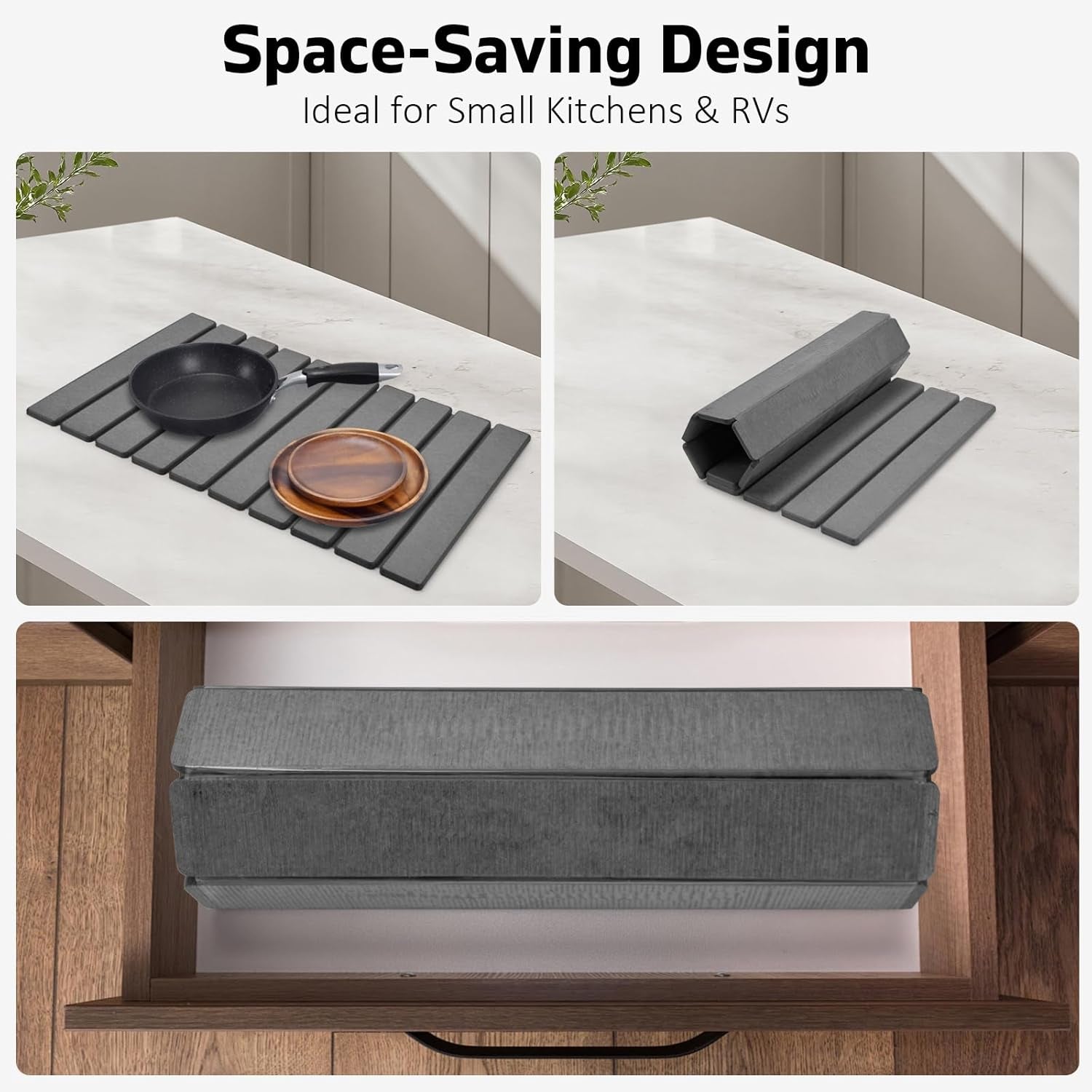 large-stone-dish-drying-mat-for-kitchen-counter-24l-16-w-foldable-super-absorbent-diatomaceous-earth-dish-drying-mat-kitchen-counter-mats-for-plate-rack-cups-match-any-countertop-gray