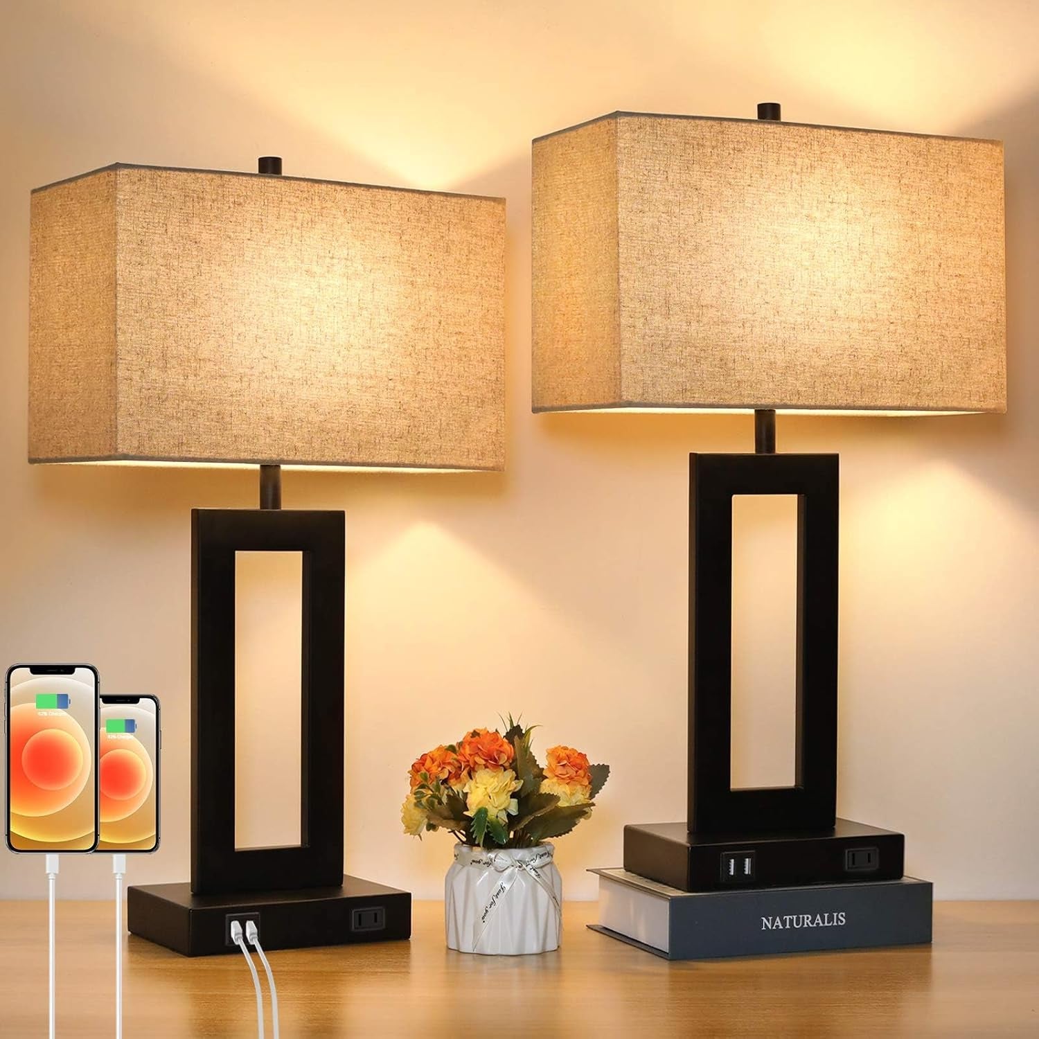 22-table-lamp-set-of-2-modern-nightstand-lamp-with-2-usb-ports