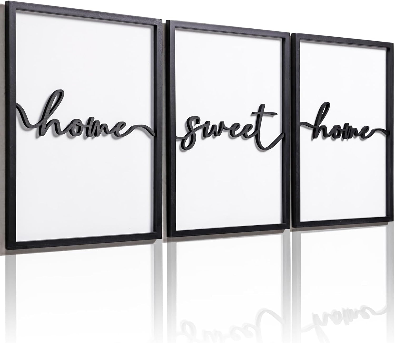 3d-wood-home-sweet-home-wall-art-modern-home-sweet-home-sign-for-large-living-room-wall-decorready-to-hang-set-of-3-12x16-inch-framed