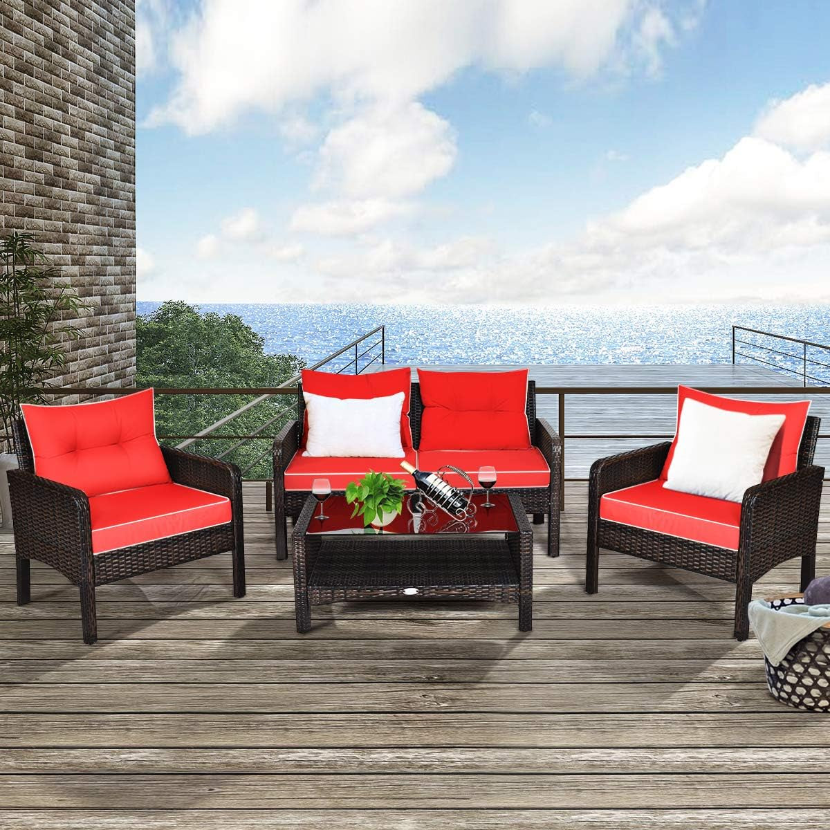 4-piece-patio-furniture-set-outdoor-wicker-conversation-set-with-glass-top-coffee-table-all-weather-proof-and-thick-cushions-suitable-for-porch-garden-poolside-and-lawn-red