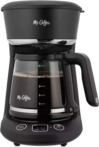 Mr. Coffee® 12-Cup Programmable Coffeemaker, Brew Now or Later2