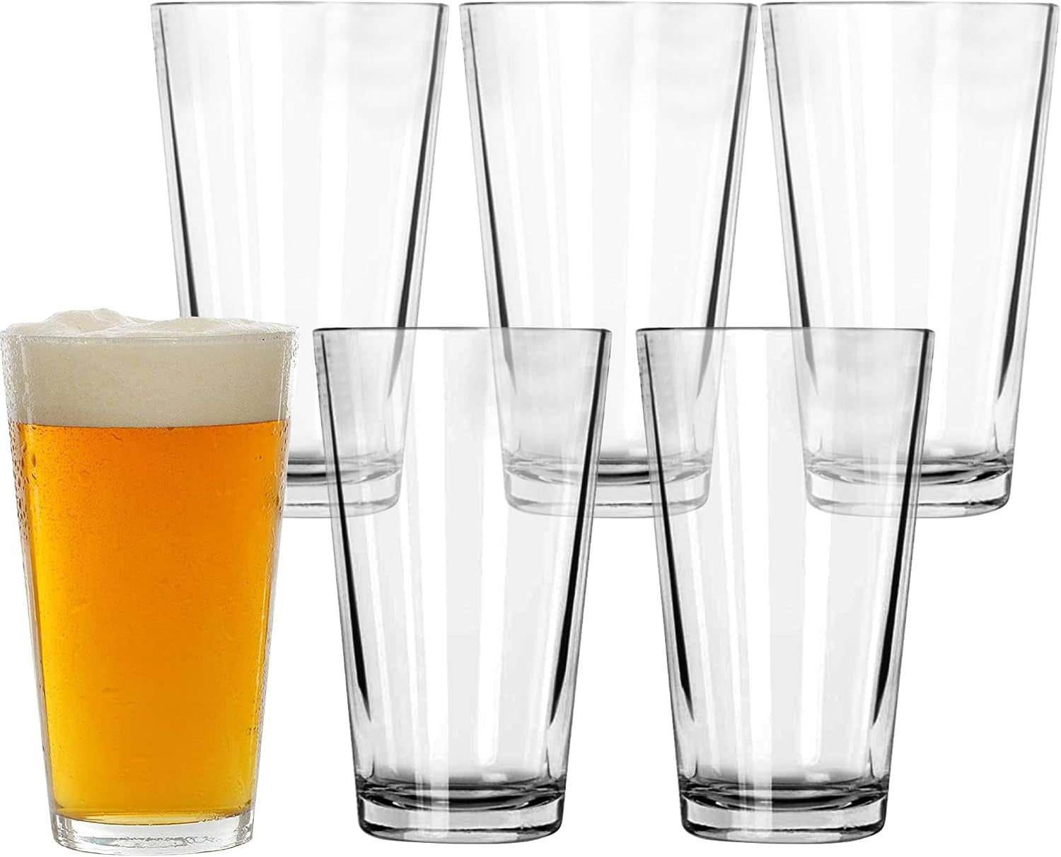 pint-glasses-set-of-6-16-oz-drinking-glasses-made-for-cold-beverages-16-oz-mixing-glass-highball-set-of-6-for-homes-pubs-more-freezer-dishwasher-friendly-cocktail-glasses-parnoo