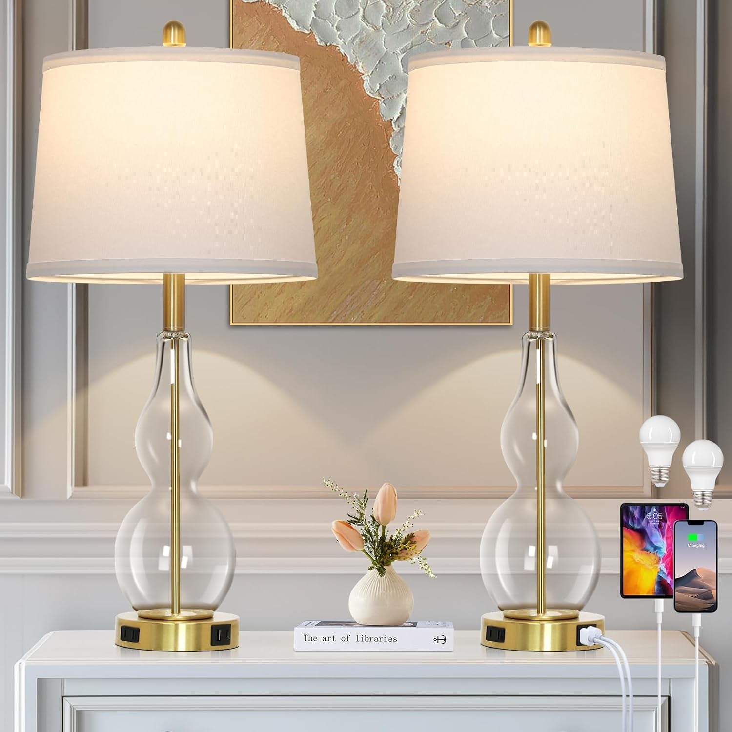 27-5-clear-glass-table-lamp-set-of-2-3-way-dimmable-touch-control-bedside-lamps-with-usb-ports-and-ac-outlet-modern-nightstand-lamps-gold-lamp-for-bedroom-living-room