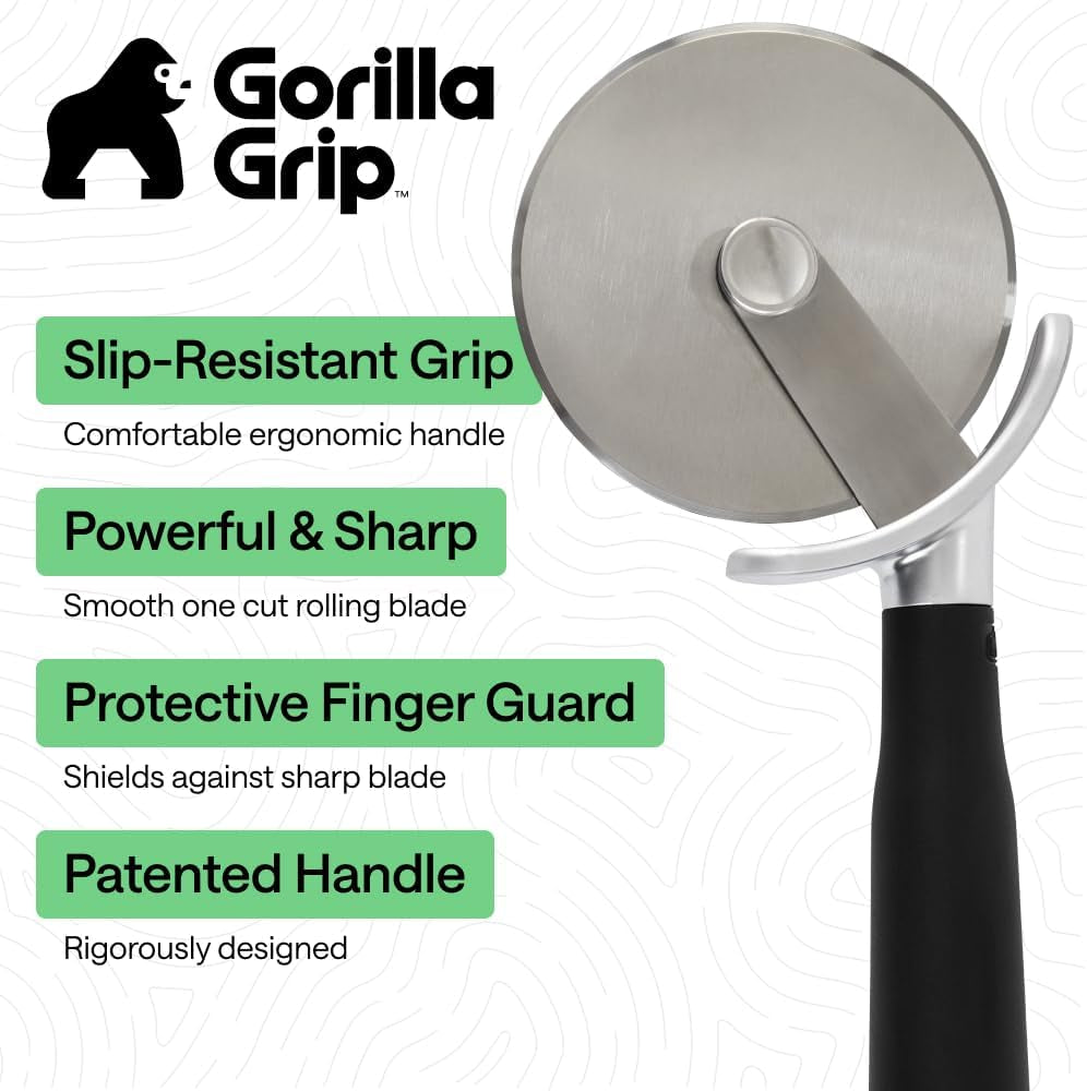 gorilla-grip-patented-stainless-steel-large-pizza-cutter-wheel-black-extra-sharp-blade-slip-resistant-handle-with-thumb-guard-slice-thick-or-thin-pizzas-pies-pastries-in-seconds-9-inch