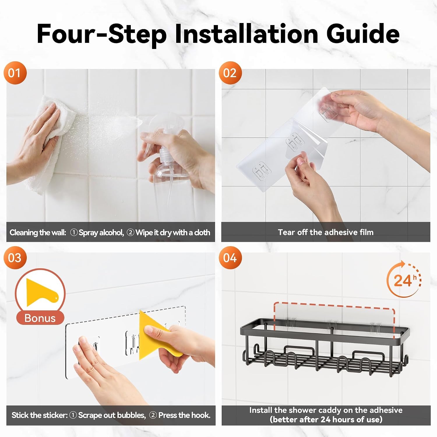 shower-caddy-adhesive-rustproof-shower-organizer-wall-shower-rack