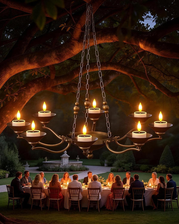 Solar Tea Lights Outdoor Waterproof, 12 Pcs 1.5" D X 2.1" Reusable Dusk to Dawn Flickering Small LED Tealight Candles, Flameless Votive Candle for Lanterns Patio Garden Camping Décor8